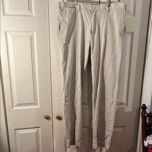 Nautica Tan Chinos Lightweight Cotton Blend